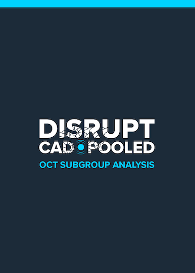 DISRUPT CAD Pooled OCT Subgroup Analysis