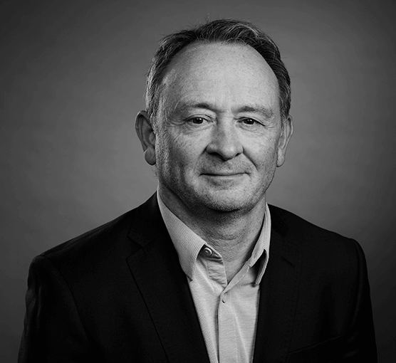 Black and white headshot of Terry Vick