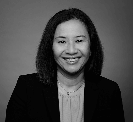 Black and white headshot of Trinh Phung